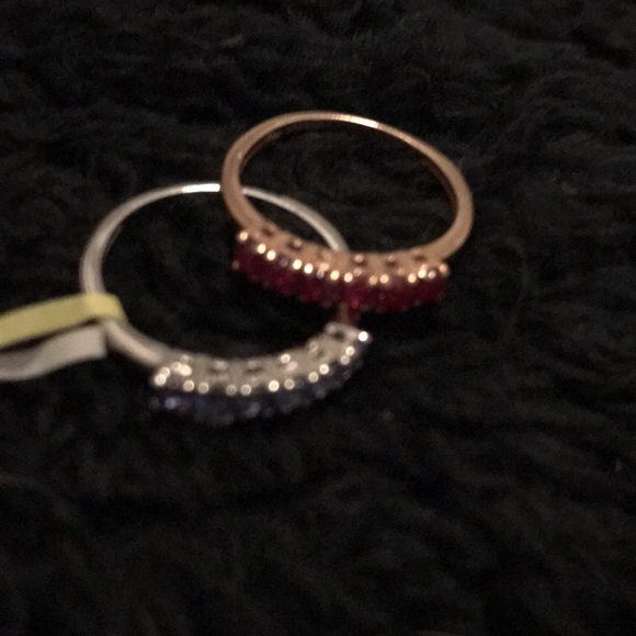 2 Rings RUBY AND AAA TANZANITE - Picture 4 of 5